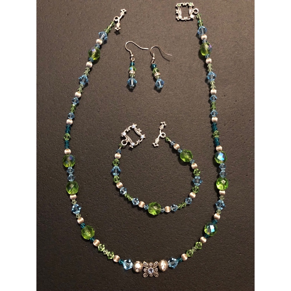 Handmade Swarovski Jewelry Set